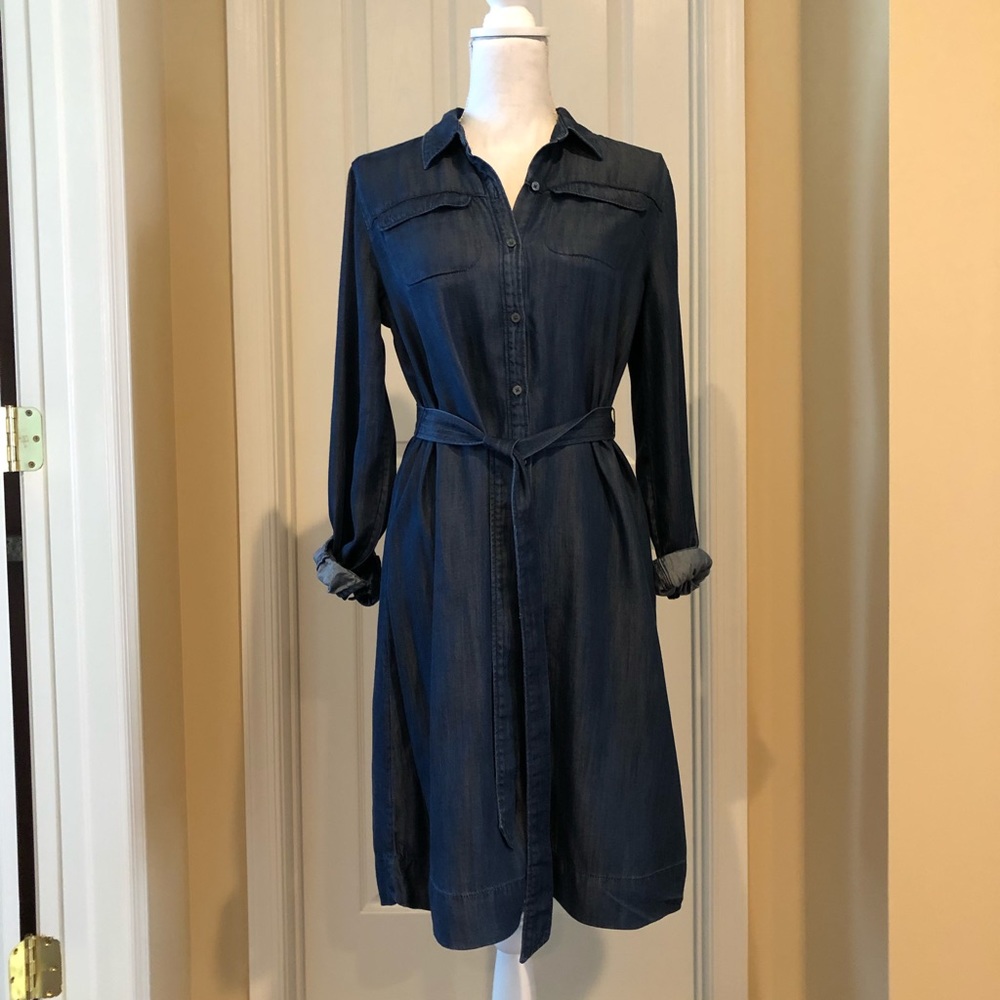 Loft Chambray Dress